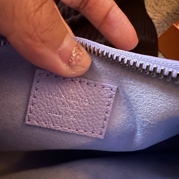 NEW IN BOX Louis Vuitton Mini Moon Bag in Iris - Picture 5 of 9